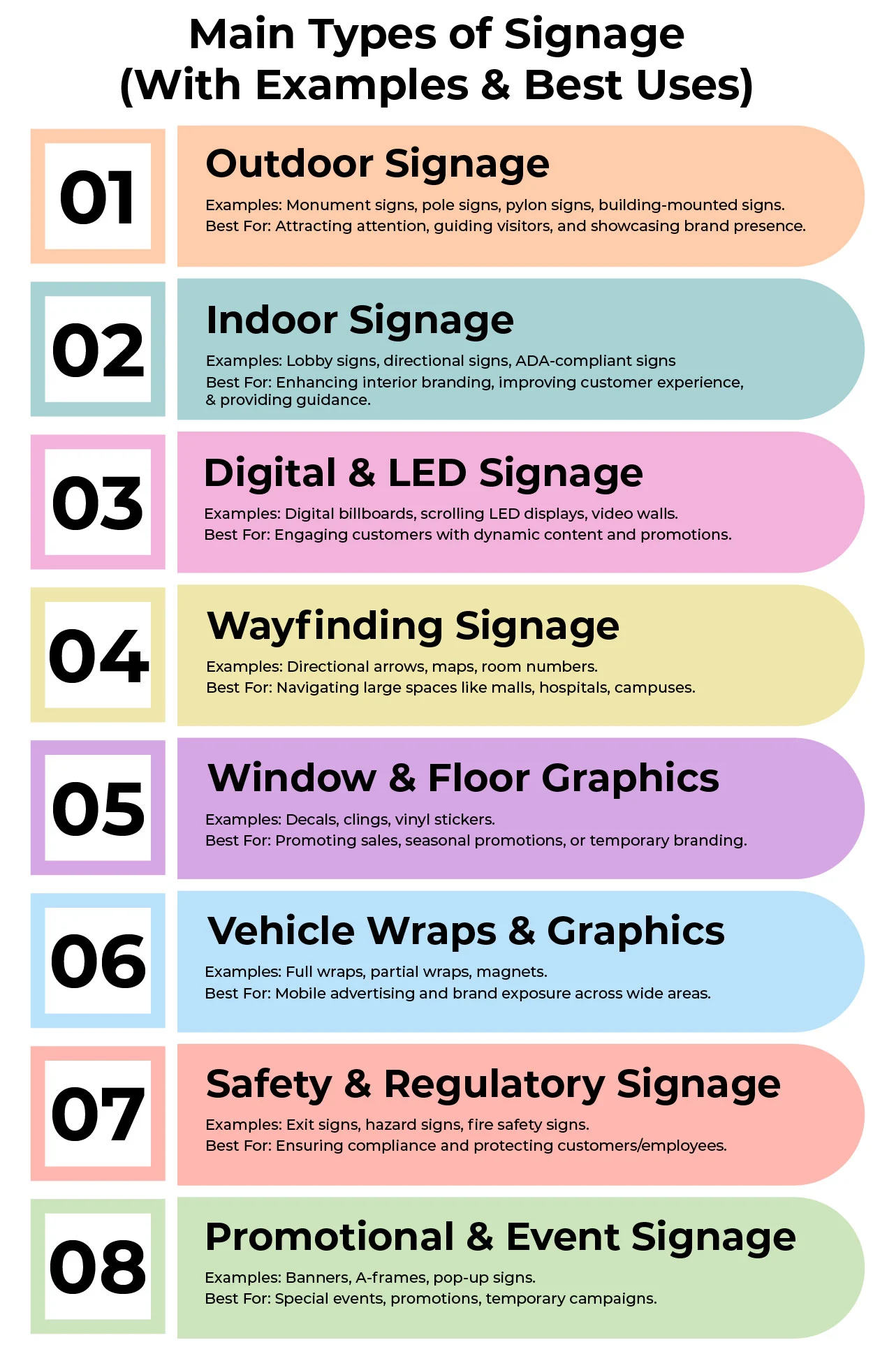 Best For Special eventsn promotions temporary campaigns
